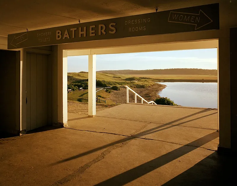Bathers — a photograph by Willard Traub.