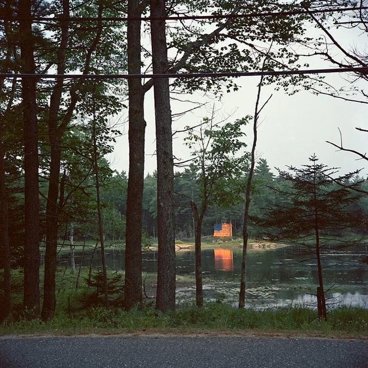 Old Glory — a photograph by Willard Traub.