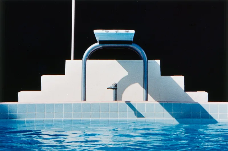 Old Pool — a photograph by Willard Traub.