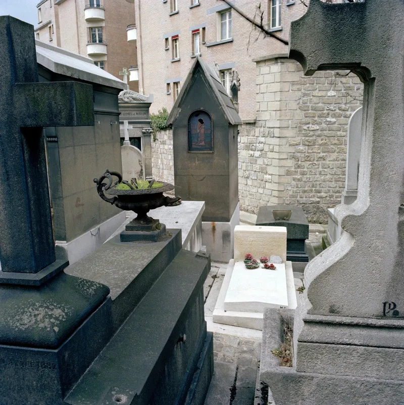 Pere La Chaise — a photograph by Willard Traub.