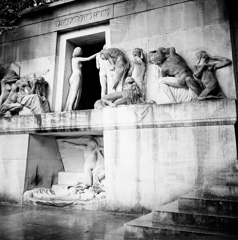 Père Lachaise #1A — a photograph by Willard Traub.