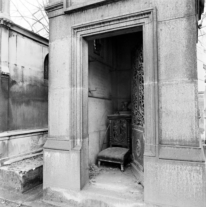 Père Lachaise #22 — a photograph by Willard Traub.