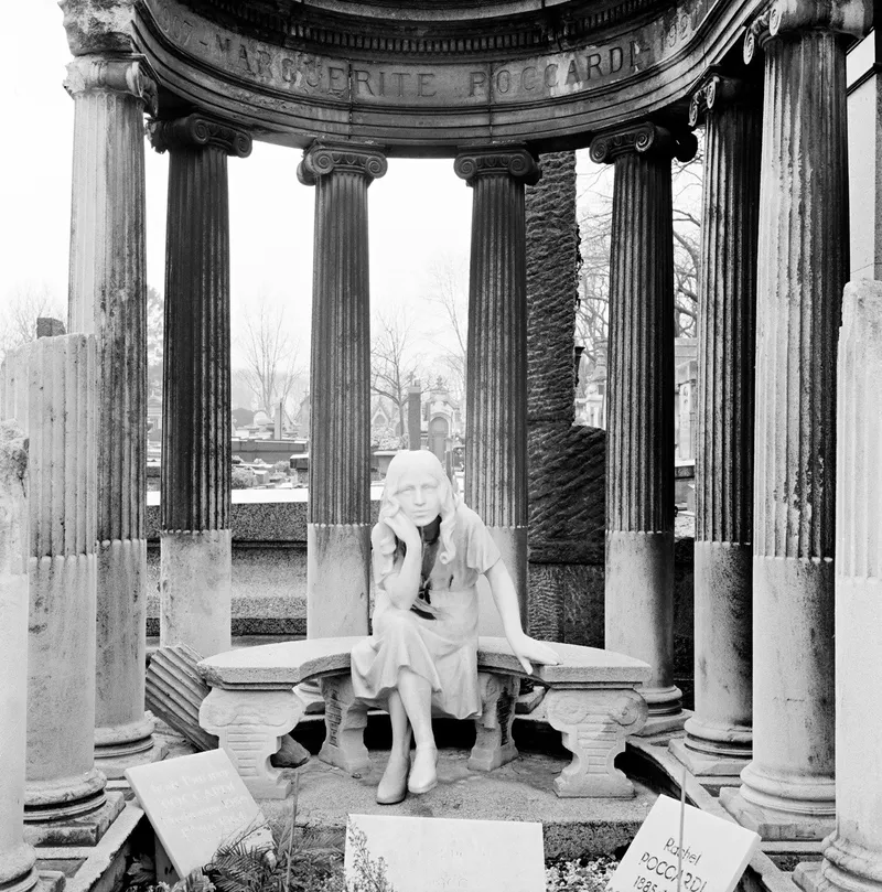 Père Lachaise #5 — a photograph by Willard Traub.
