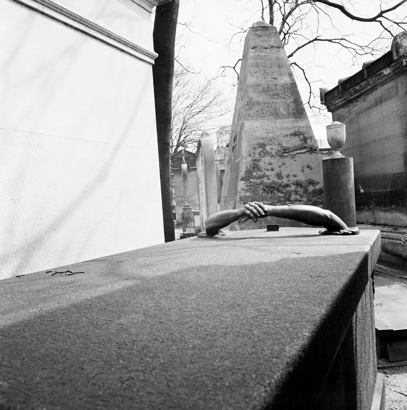 Père Lachaise #9 — a photograph by Willard Traub.