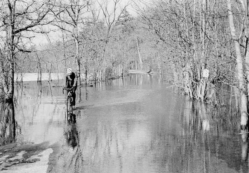 Spring Flood #26 — a photograph by Willard Traub.