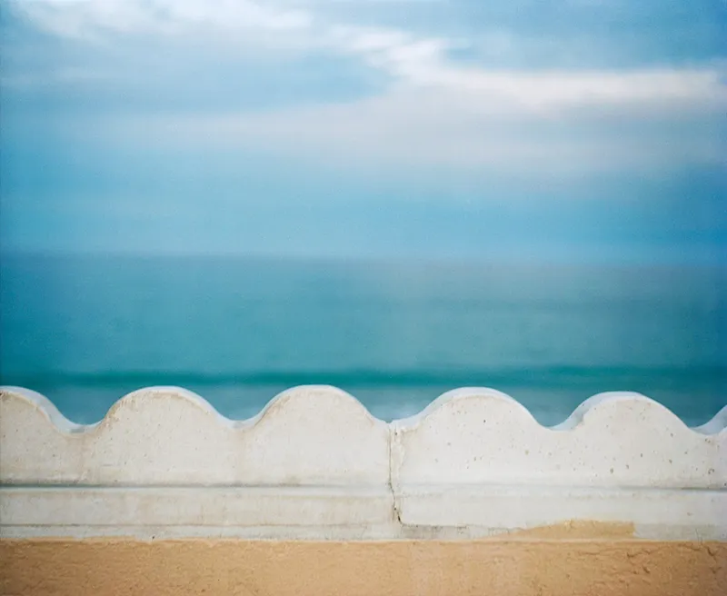 Wave Motif #2 — a photograph by Willard Traub.