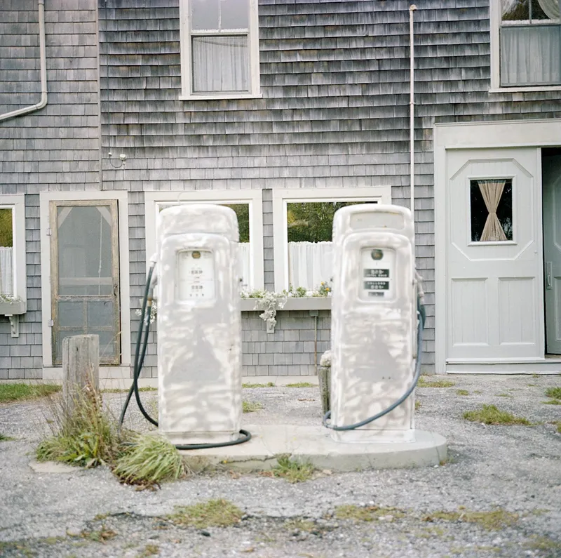 West Port Pumps — a photograph by Willard Traub.